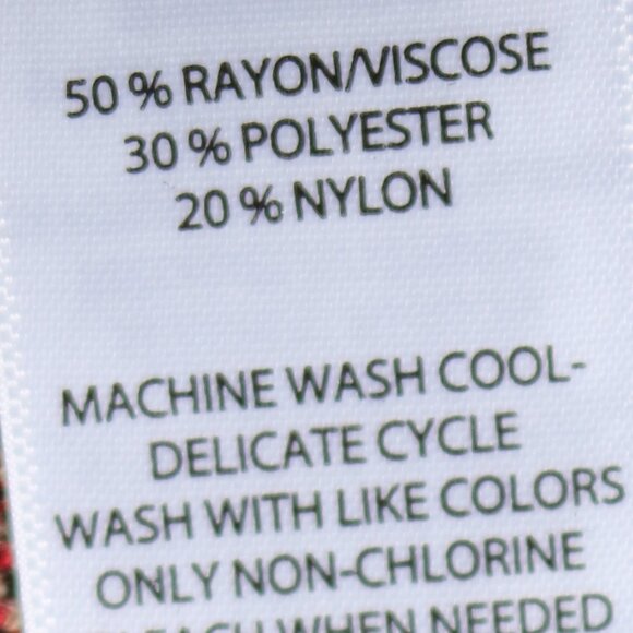 Rachel Zoe Tan Back Red Plaid Mock Turtleneck Sweater Sz SMALL - Picture 6 of 6